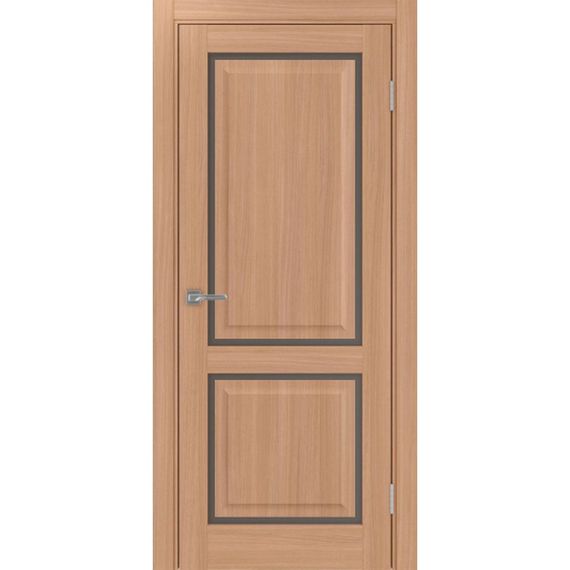 Фото межкомнатной двери Тоскана 602С.2121 ясень тёмный со стеклом