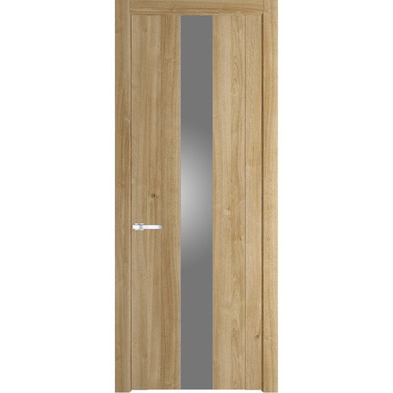 Межкомнатная дверь 1.9N дуб карамель остеклённая