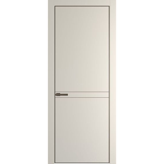 Межкомнатная дверь 11PA кремовая магнолия глухая