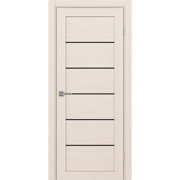 Межкомнатная дверь экошпон Турин 501АПП.1 ясень перламутровый с молдингом