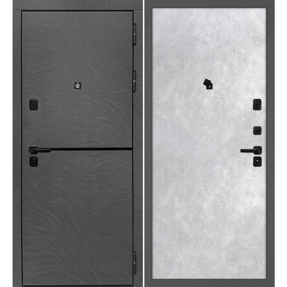 Входная дверь Горизонт дюна медея панель гладкая бетон