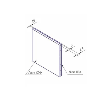 Добор Kapelli телескопический влагостойкий ПВХ для F-наличника