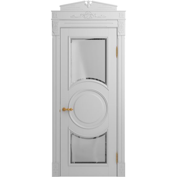 Межкомнатная дверь массив бука Viporte Лацио Амбиенте аворио остеклёние 5