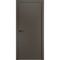 Фото двери пэт Премьер антрацит AL Black глухая