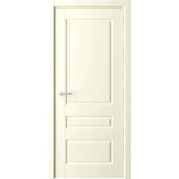 Межкомнатная дверь эмаль Классика 3 слоновая кость глухая