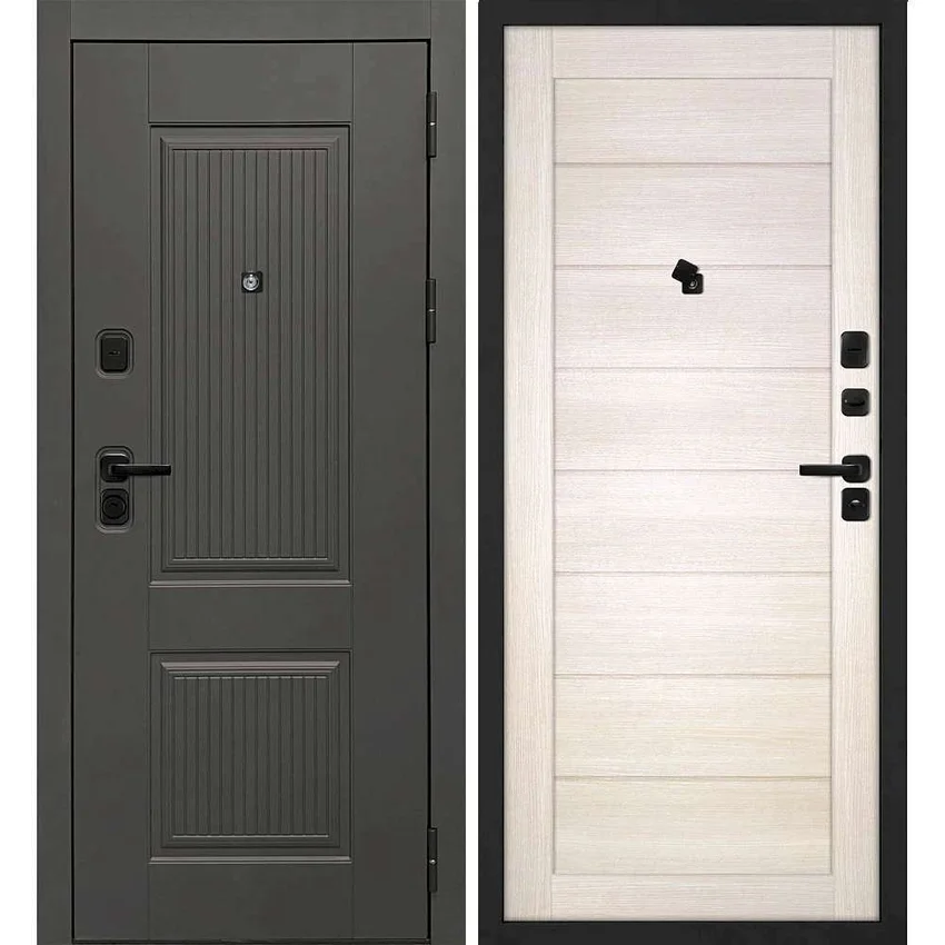 Входная дверь Линея-214 панель сборная сандал бежевый