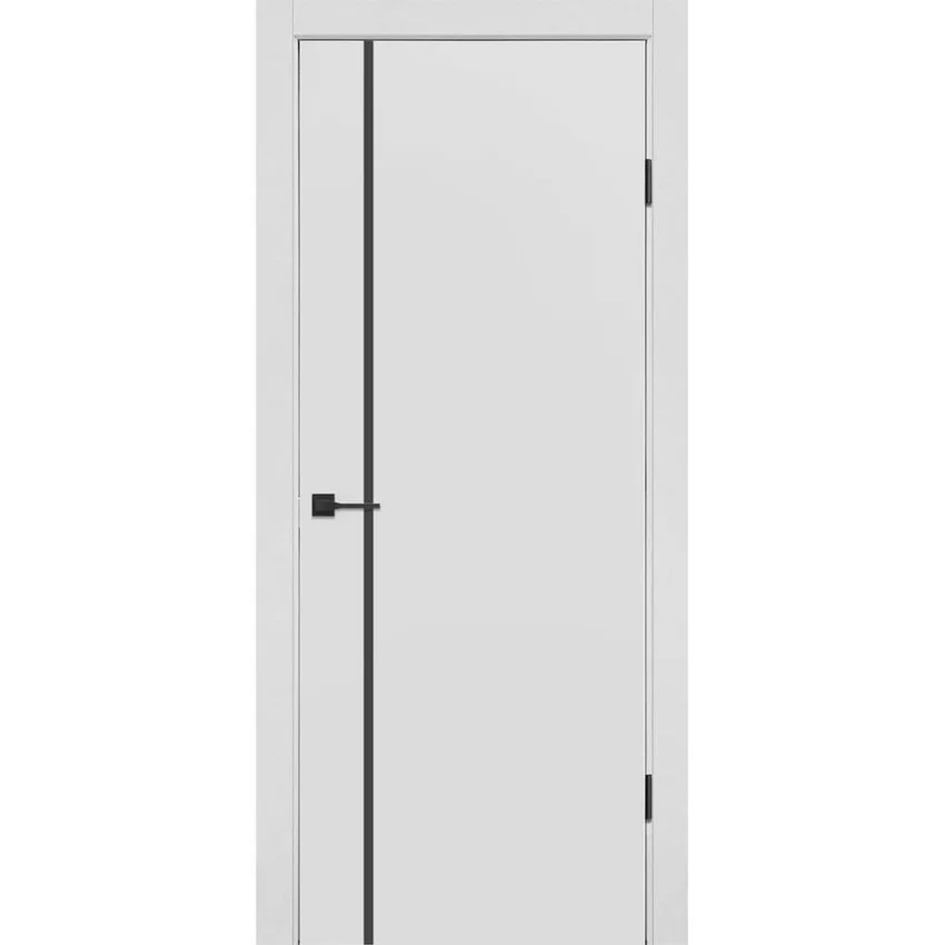 Межкомнатная дверь экошпон ДП-46.11 white silk глухая