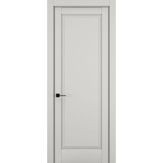 Фото межкомнатной двери керамик NC 7 слоновая кость глухая