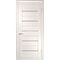 Фото двери экошпон ЛУ-22 белёный дуб со стеклом