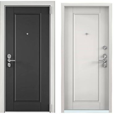 Входная дверь Ultimatum Next UK-4 темный пепел UK-4 милк матовый