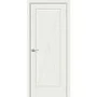 Фото межкомнатной двери эмалит Прима-10.2 white matt глухая