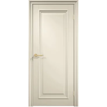 Межкомнатная дверь эмаль Дверцов Брессо 1 RAL 1013 глухая