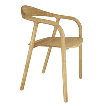 Стул Монтале цвет дуб натуральный из массива дуба