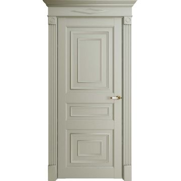 Межкомнатная дверь экошпон Uberture Florence 62001 серена светло-серый глухая