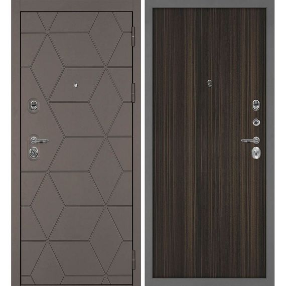 Входная дверь Тетра-181 панель гладкая эвкалипт африканский