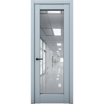 Межкомнатная дверь Кобальт 42 deep blue с зеркалом