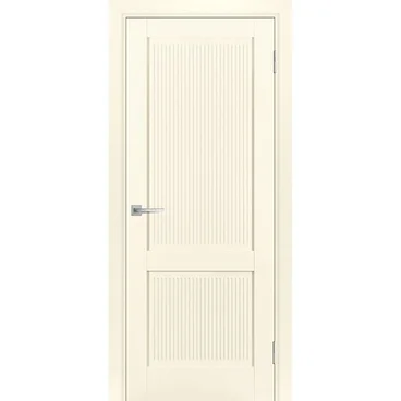 Межкомнатная дверь эмалит PSE-28 магнолия глухая