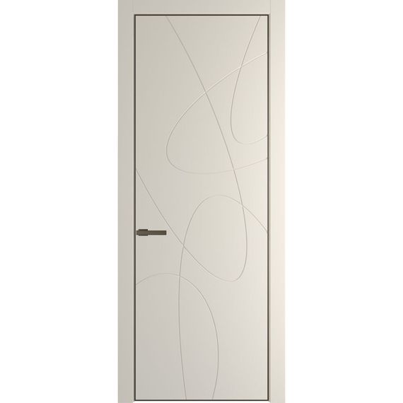 Межкомнатная дверь 6PA кремовая магнолия глухая