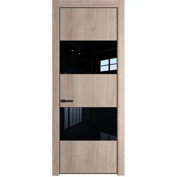 Межкомнатная дверь 22NA дуб сонома остеклённая