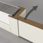 Коробочный МОНОБЛОК REVERSE с наличником 80 мм Profil Doors к серии PA