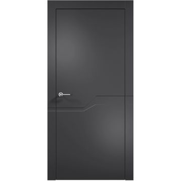 Межкомнатная дверь эмаль Дверцов Тиволи 5 RAL 9004 глухая