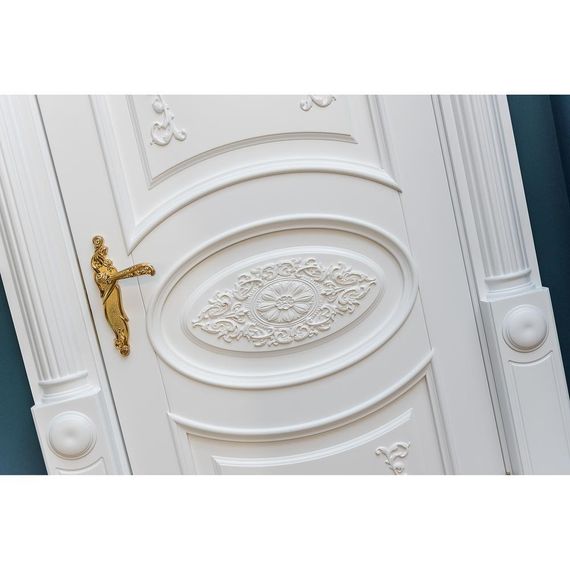 Межкомнатная дверь массив бука Viporte Лацио Ампир аворио глухая