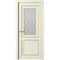 Межкомнатная дверь Прадо винил ваниль со стеклом