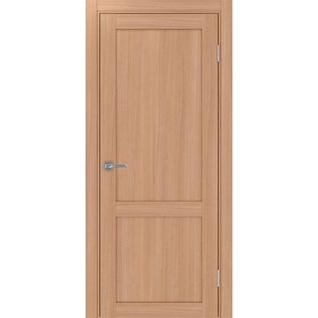 Межкомнатная дверь экошпон Турин 502.11 ясень тёмный глухая