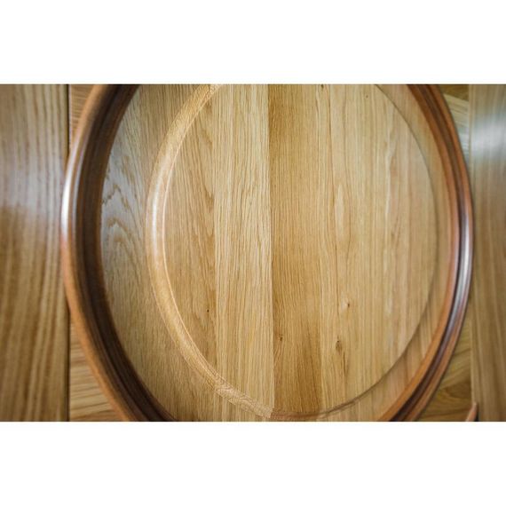 Межкомнатная дверь массив дуба Лацио Амбиенте натуральный дуб глухая