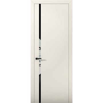 Межкомнатная дверь Палладий 8 магнолия со стеклом