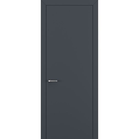 Межкомнатная дверь Квалитет К7 графит с ABS кромкой