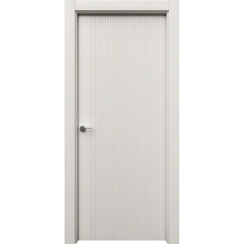 Межкомнатная дверь эмаль Ofram Батис 1 RAL 9001 глухая