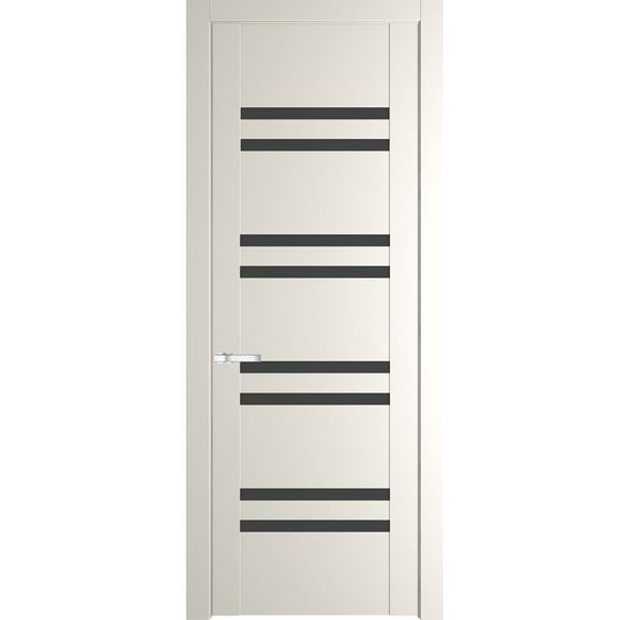 Межкомнатная дверь 1.6P перламутр белый остеклённая