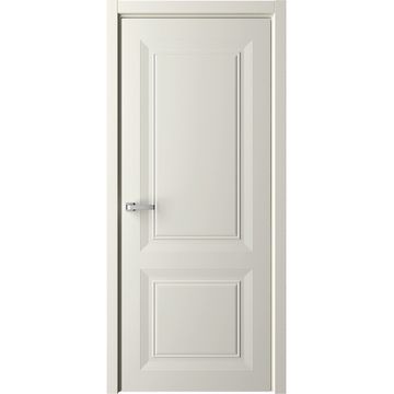 Межкомнатная дверь эмаль Стиль Богема латте глухая