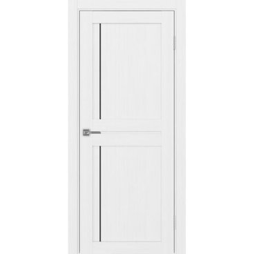 Межкомнатная дверь экошпон Турин 523АПП.111 белый лёд с молдингом