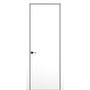 Фото межкомнатной двери керамик MN 1 снежный глухая