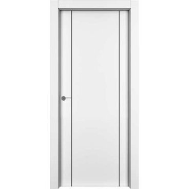 Межкомнатная дверь эмаль 1001 M2 белая глухая
