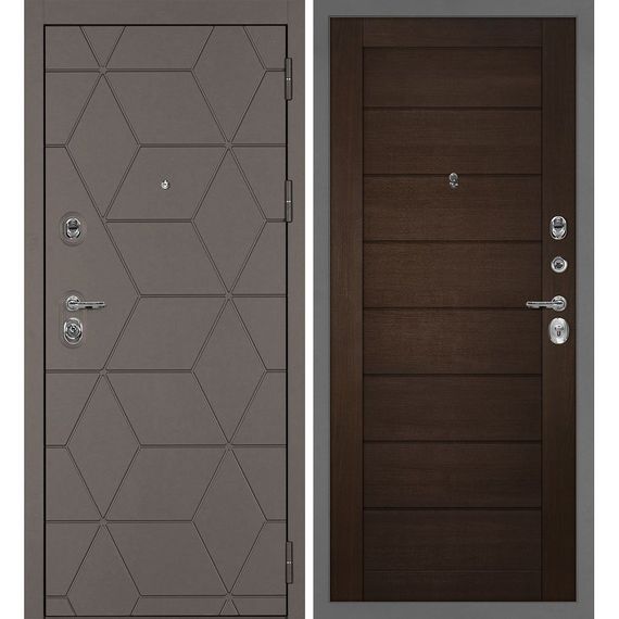 Входная дверь Тетра-181 панель сборная венге