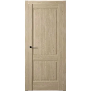 Межкомнатная дверь экошпон Нова 3 дуб натуральный глухая