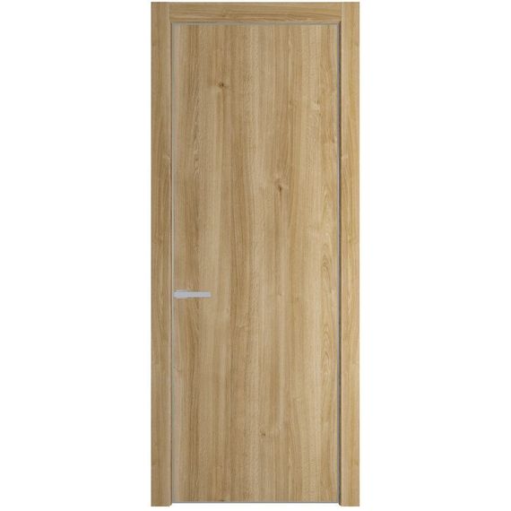 Межкомнатная дверь 1NA дуб карамель глухая