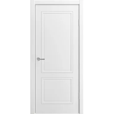 Межкомнатная дверь эмаль Урбан 2 белая глухая