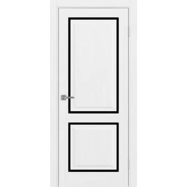 Межкомнатная дверь Тоскана 602С.2121 белый лёд со стеклом