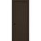 Фото межкомнатной двери керамик FL 1 коричневый глухая
