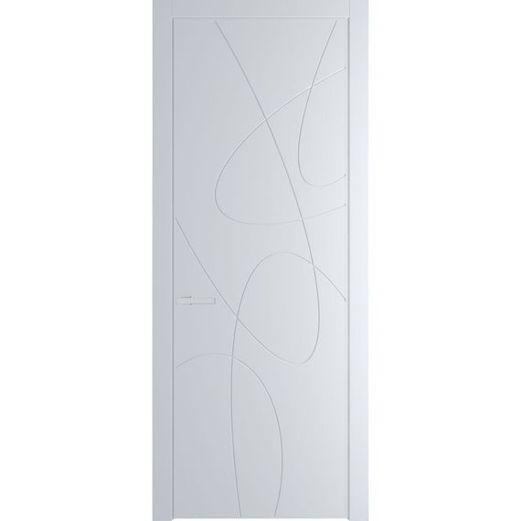 Межкомнатная дверь 6PA вайт глухая