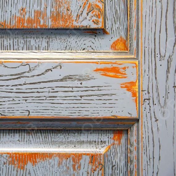 Межкомнатная дверь массив дуба Лофт Ливорно глухая