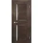 Фото межкомнатной двери экошпон Мариам Техно-804 фреско стекло сатинат белый
