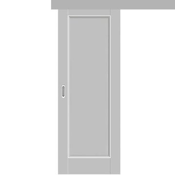 Раздвижная одностворчатая дверь Кобальт 26 манхэттен глухая