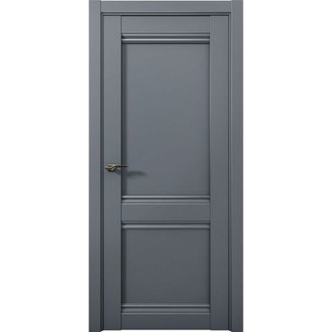 Межкомнатная дверь экошпон Кобальт 11.1 антрацит глухая