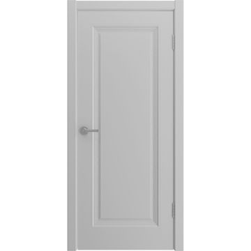 Межкомнатная дверь эмаль Vision 1 серая RAL 7047 глухая