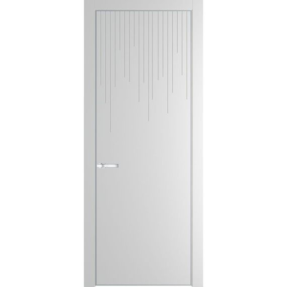 Межкомнатная дверь 8PA крем вайт глухая